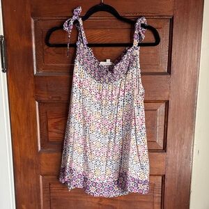 Jane and Delancey Multicolor Floral Blouse